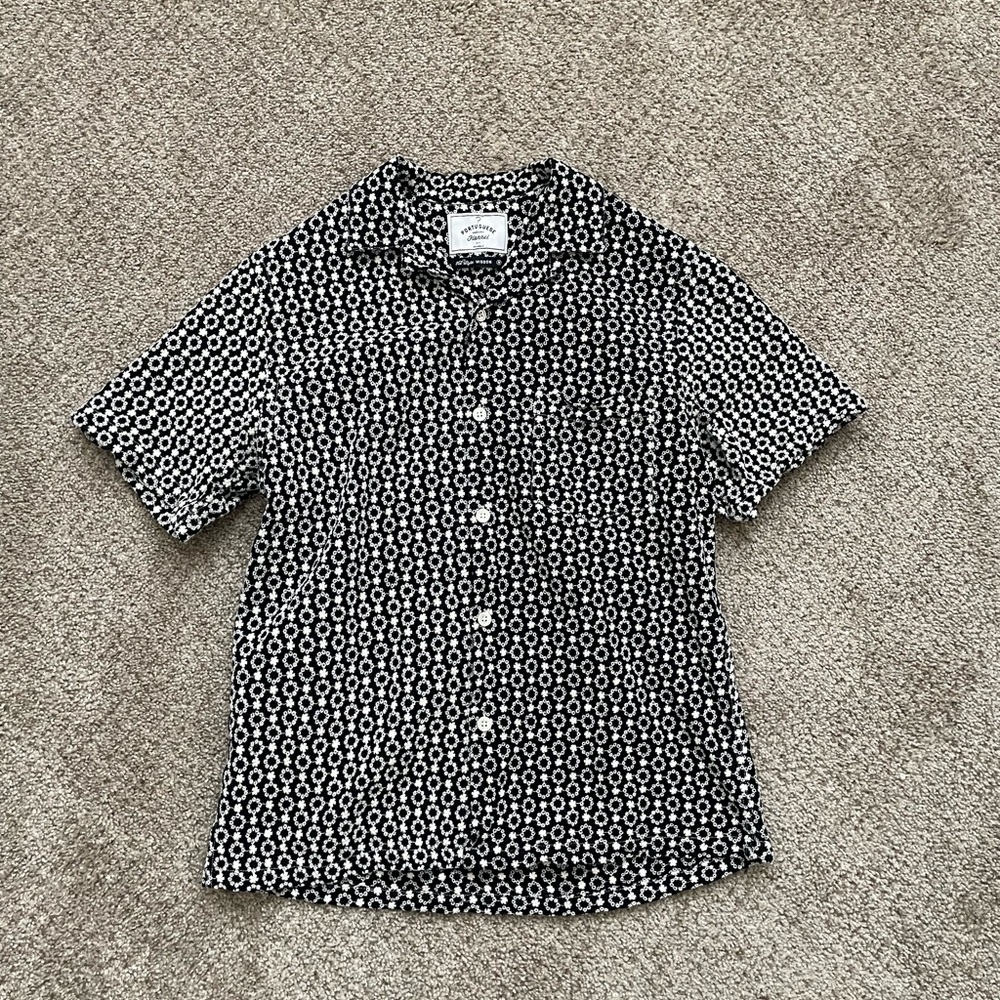 Portuguese Flannel Embroidered Shirt